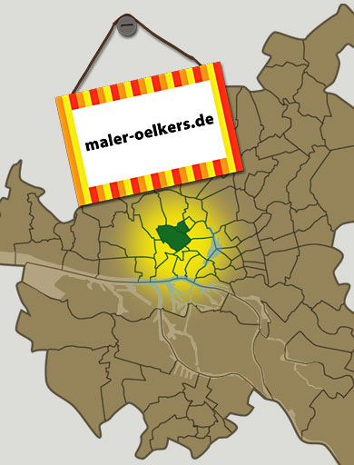 Karte Hamburg Eimsbüttel und Hoheluft-West 